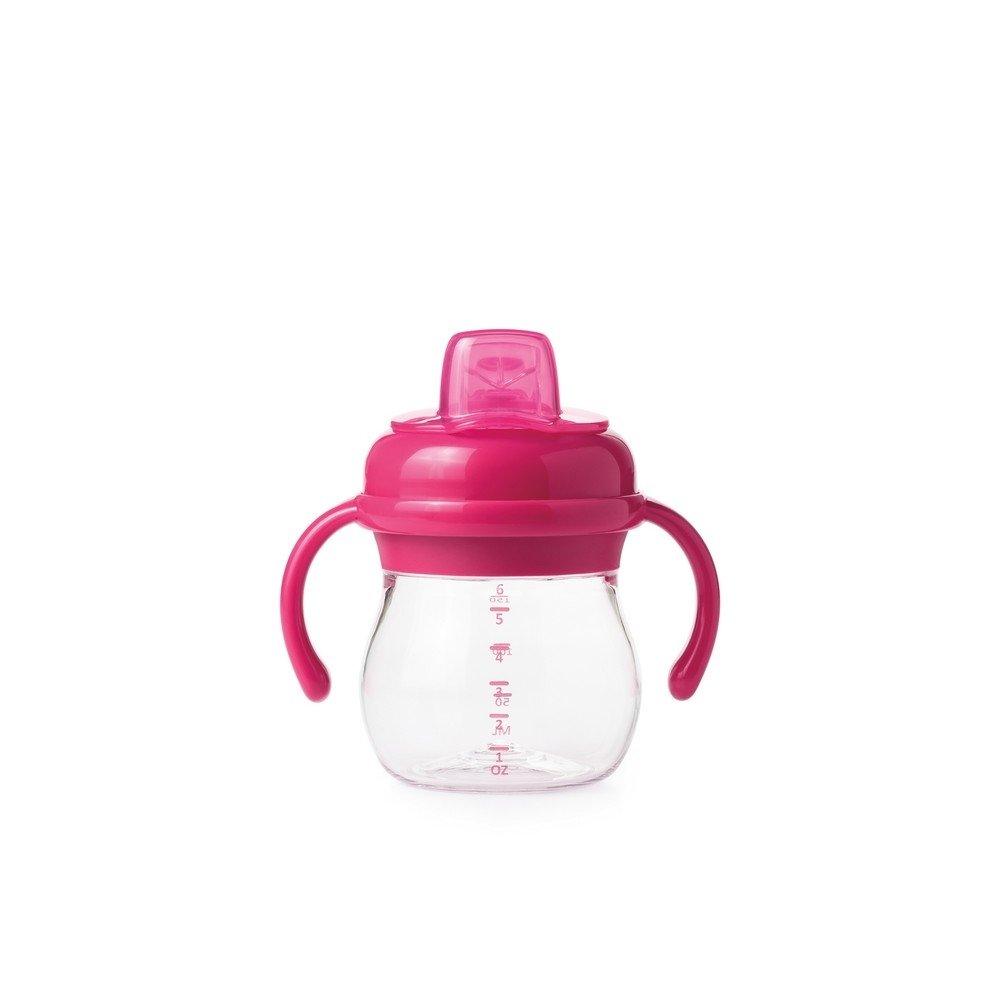 Oxo Tot Grow Soft Spout Cup with Removable Handles - Pink