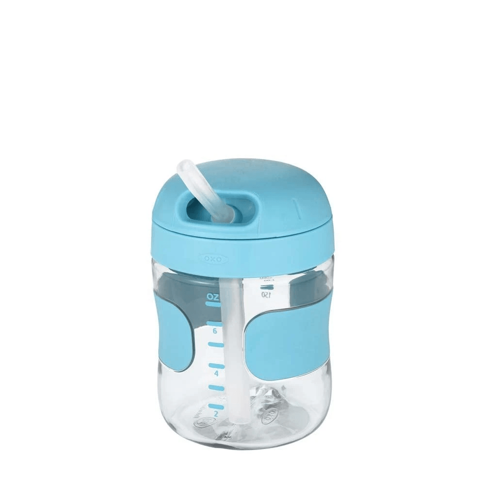 Oxo Tot Straw Cup (7 oz) - Aqua