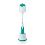 Oxo Tot Bottle Brush With Nipple Cleaner And Stand - Teal