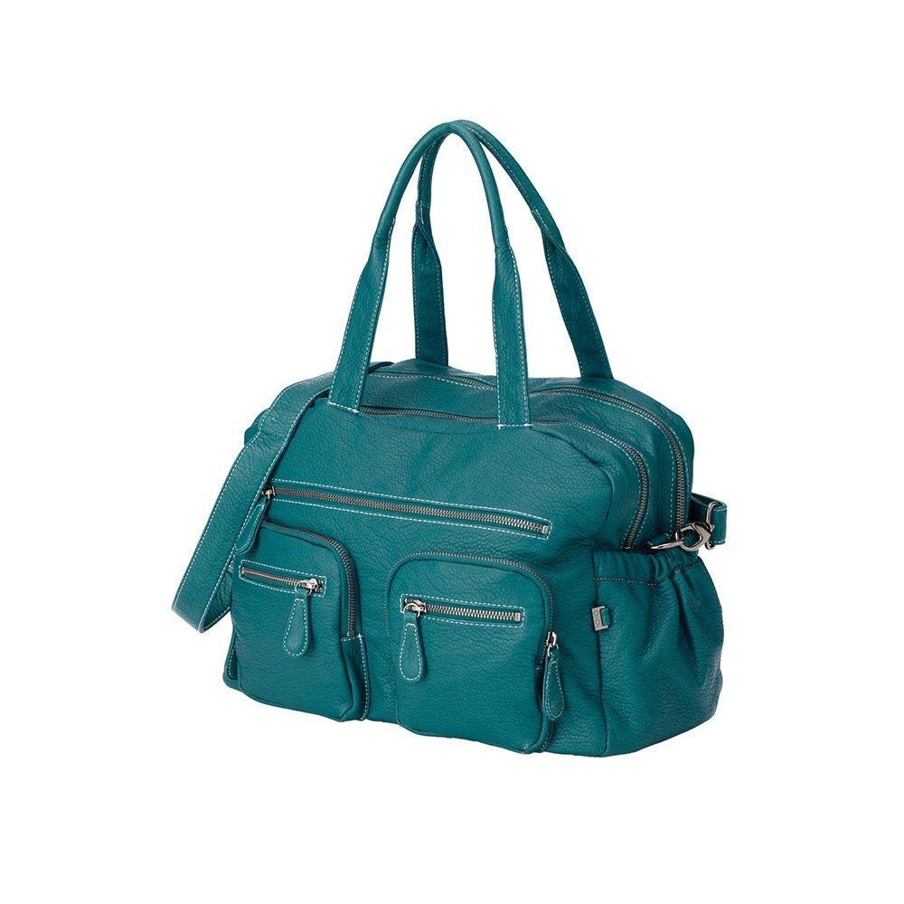 OiOi Faux Buffalo Carry All Nappy Bag - Turquoise