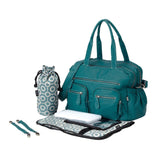 OiOi Faux Buffalo Carry All Nappy Bag - Turquoise