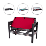 All 4 Kids Asher 4 in 1 4FT Activity Entertainment Play Pool Table