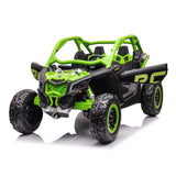 ALL 4 KIDS Licensed Can-Am RC Kids ride on UTV Car - Green