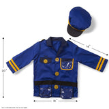 Melissa & Doug Police Officer Role Play Costume Set