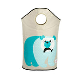 3 Sprouts Laundry Hamper - Blue Polar