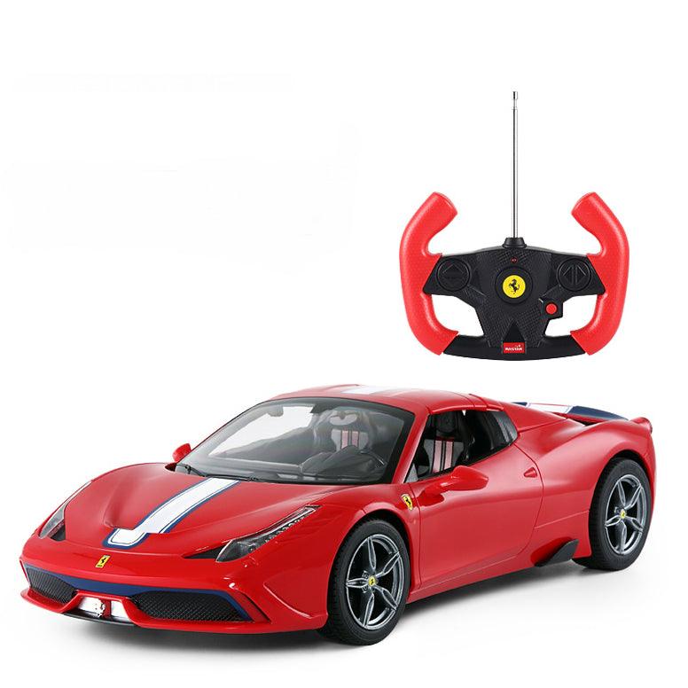 Rastar Licensed 1:14 Radio Control Car - Ferrari 458 Speciale A with USB Charger