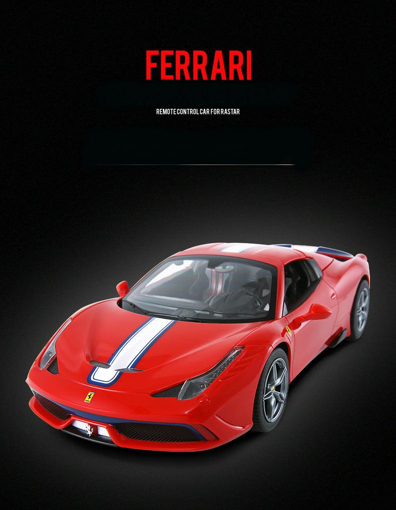 Rastar Licensed 1:14 Radio Control Car - Ferrari 458 Speciale A with USB Charger