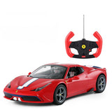 Rastar Licensed 1:14 Radio Control Car - Ferrari 458 Speciale A with USB Charger