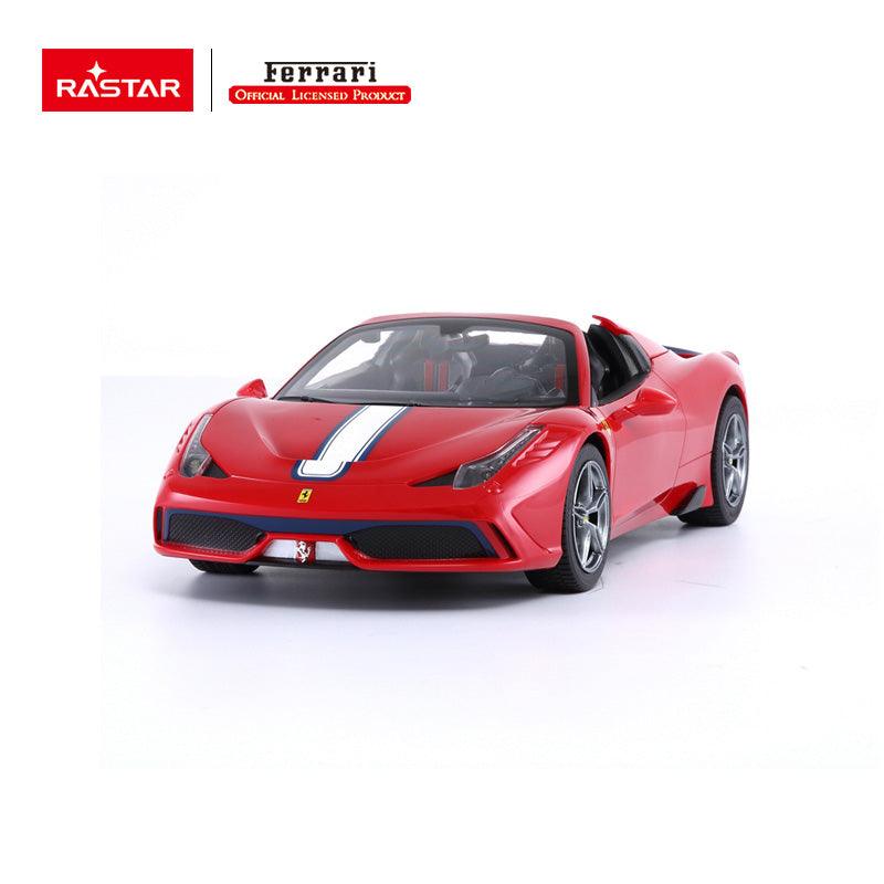 Rastar Licensed 1:14 Radio Control Car - Ferrari 458 Speciale A with USB Charger