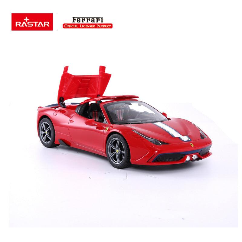 Rastar Licensed 1:14 Radio Control Car - Ferrari 458 Speciale A with USB Charger