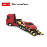 Rastar Licensed 1:26 Radio Control Model - Mercedes-Benz Actros WITH 1:24 AMG GT