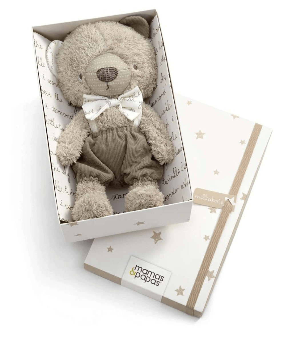 Mamas and Papas Millie and Boris – Bear Soft Toy