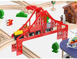 Onshine 141 pcs Train Track City Set