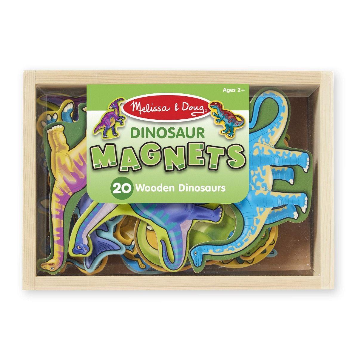 Melissa & Doug Dinosaur Magnets In A Box of 20