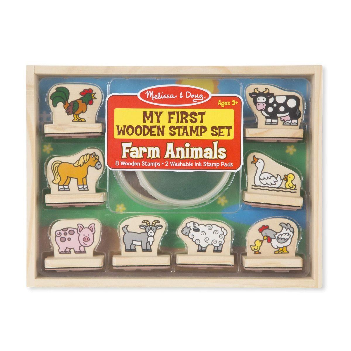 Melissa & Doug My First Stamp Set - Farm Animals