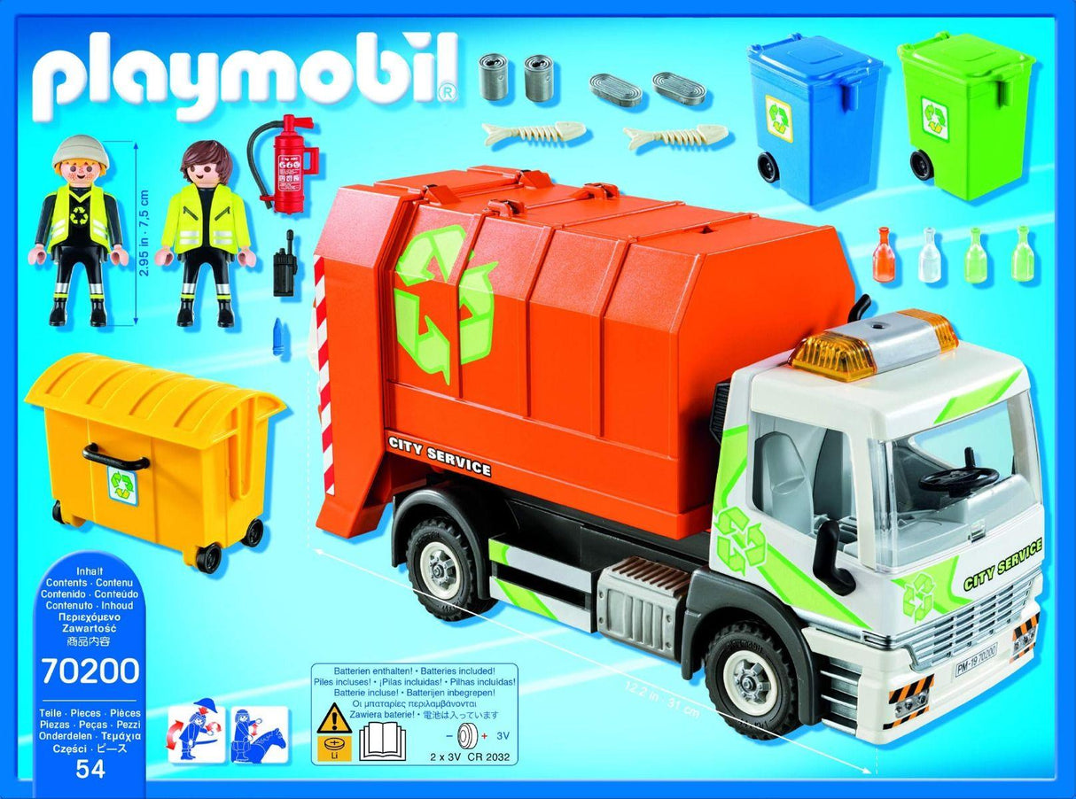 Playmobil Recycling Truck