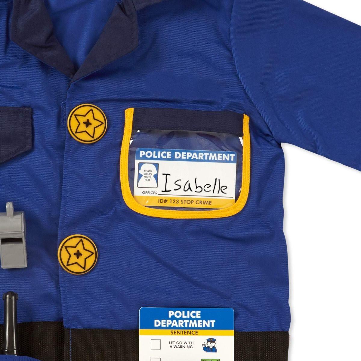 Melissa & Doug Police Officer Role Play Costume Set