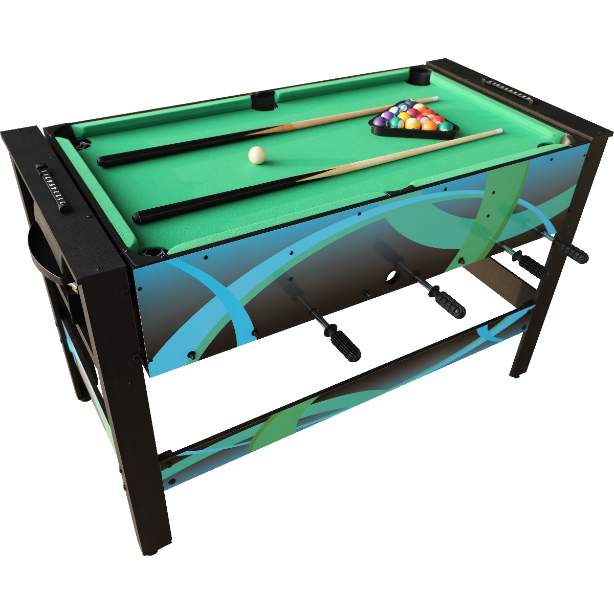 All 4 Kids Jayden 4 in 1 4FT Activity Entertainment Play Pool Table