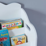 ALL 4 KIDS Madison White Bookcase Book Shelf Storage Unit