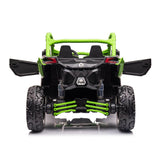 ALL 4 KIDS Licensed Can-Am RC Kids ride on UTV Car - Green