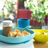 Beaba Silicone Suction Meal Set- Blue