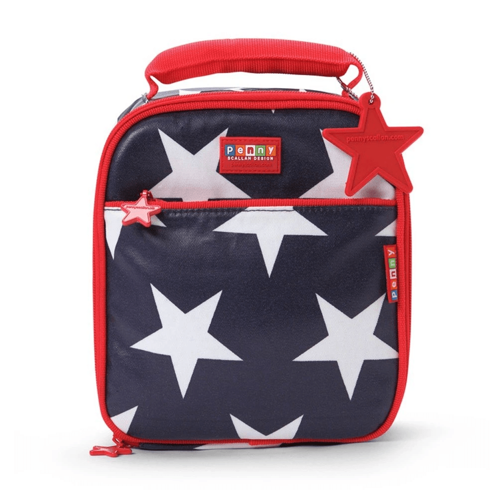 Penny Scallan School Lunch Box - Navy Star