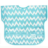 Bumkins Waterproof Junior Bib - Blue Chevron