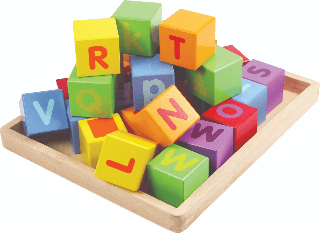 Bigjigs Toys Educational ABC Blocks