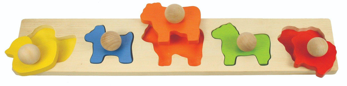 Bigjigs Toys Animal Matching Board