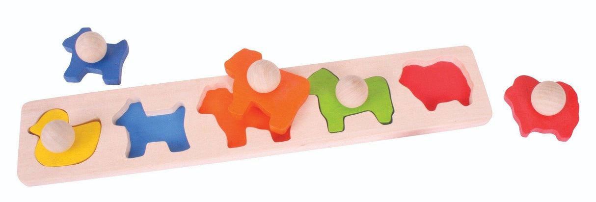 Bigjigs Toys Animal Matching Board