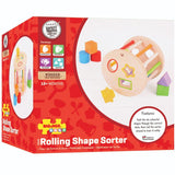 Bigjigs Toys First Rolling Shape Sorter