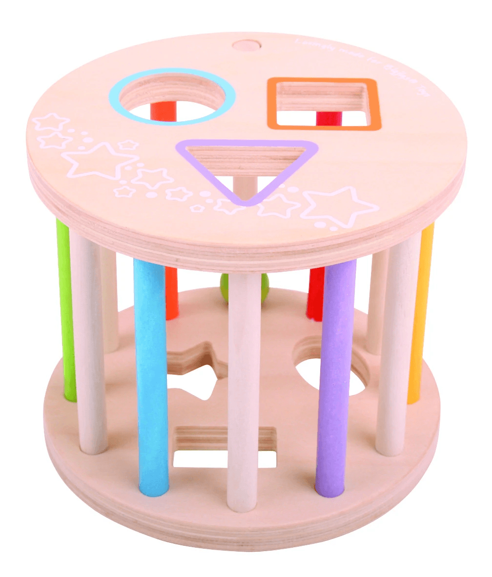 Bigjigs Toys First Rolling Shape Sorter