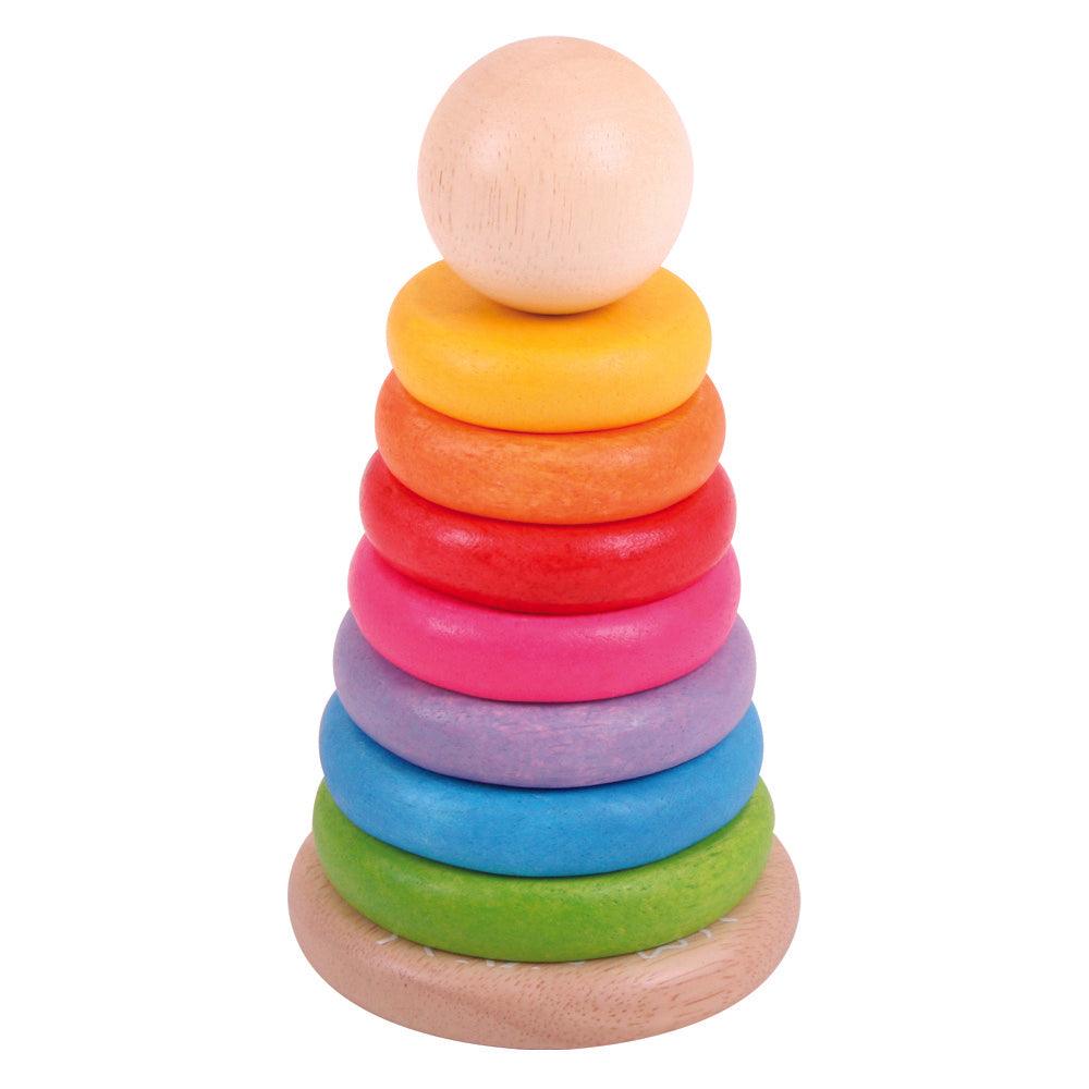 Bigjigs Toys First Rainbow Stacker