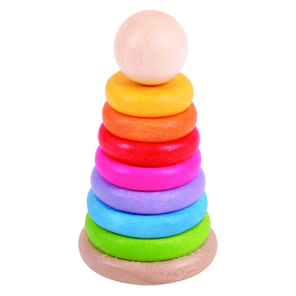 Bigjigs Toys First Rainbow Stacker