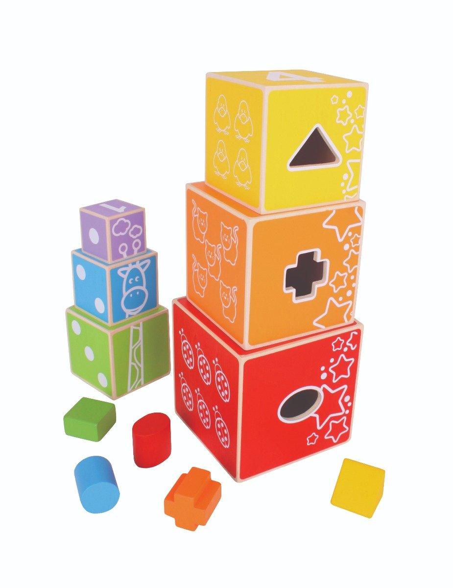 Bigjigs Toys Stacking Cubes