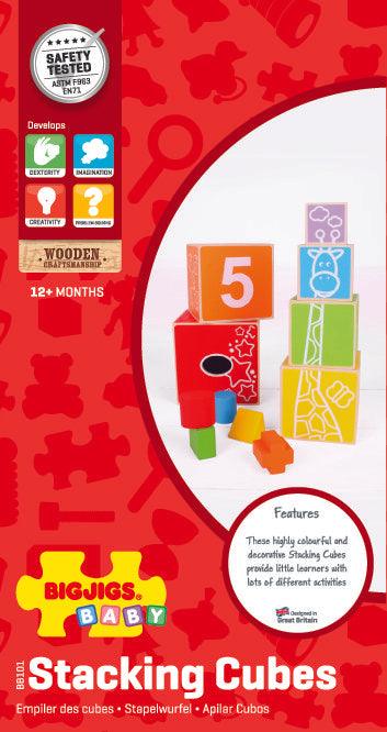 Bigjigs Toys Stacking Cubes