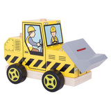 Bigjigs Toys Stacking Bulldozer