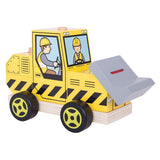 Bigjigs Toys Stacking Bulldozer