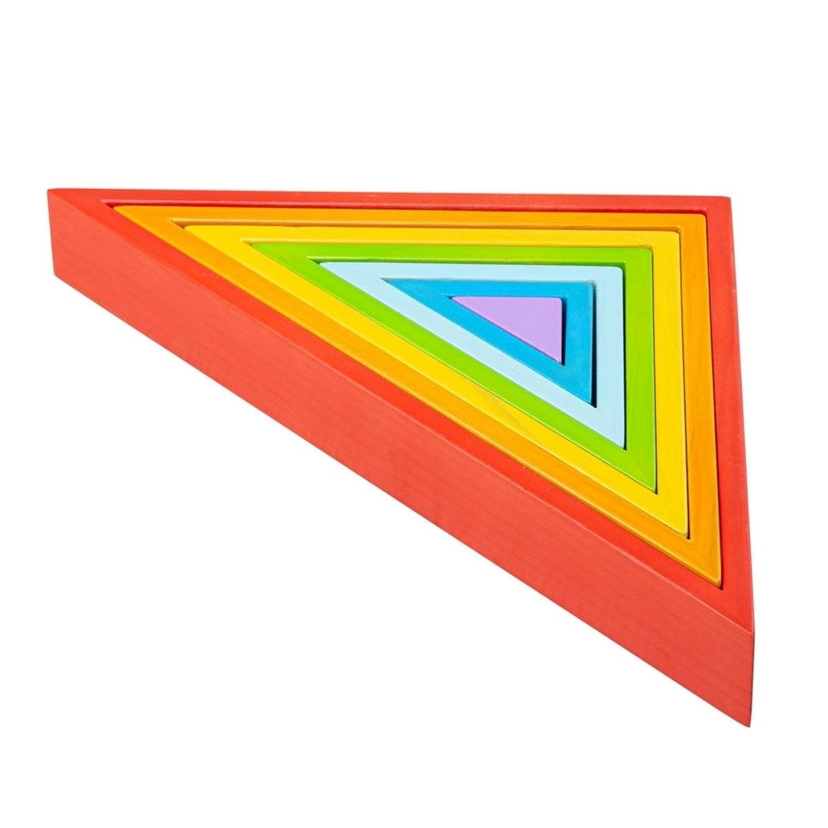 Bigjigs Wooden Stacking Triangles