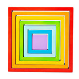 Bigjigs Wooden Stacking Squares