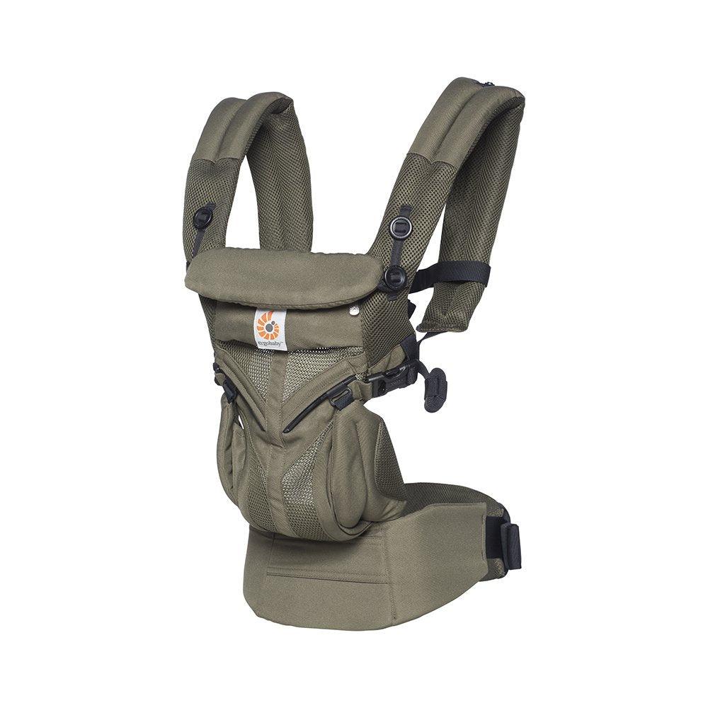 Ergobaby OMNI 360 Cool Air Mesh Baby Carrier-Khaki Green