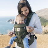 Ergobaby OMNI 360 Cool Air Mesh Baby Carrier-Khaki Green