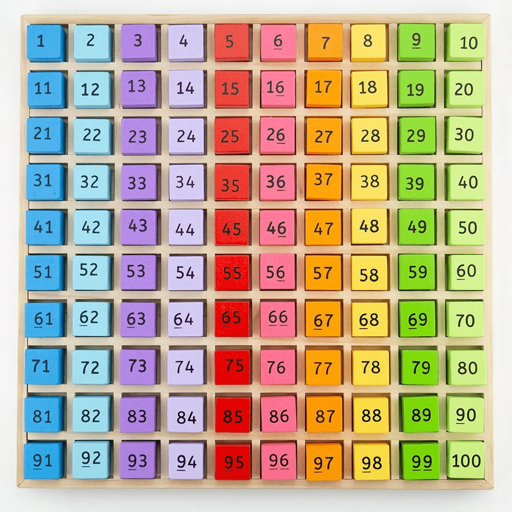 Bigjigs Toys Number Tray