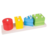 Bigjigs Toys Shape Peg Board