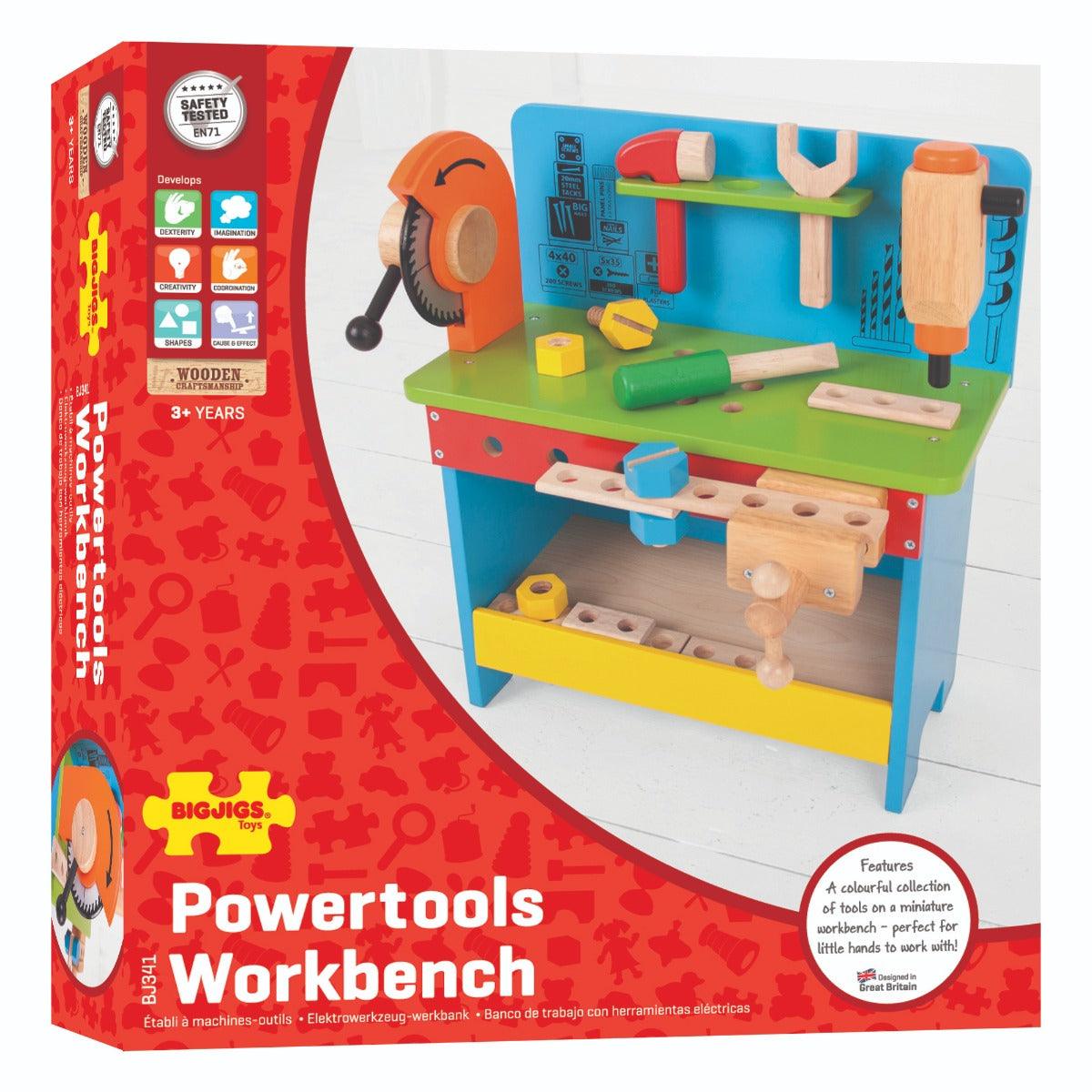 Bigjigs Toys Powertools Workbench