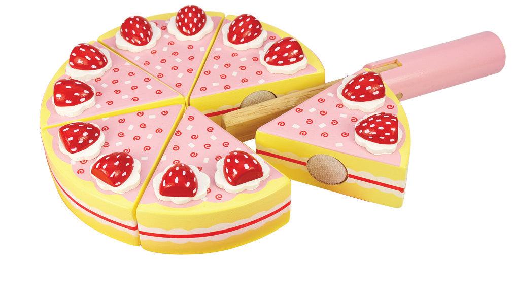 Bigjigs Toys Strawberry Party Cake