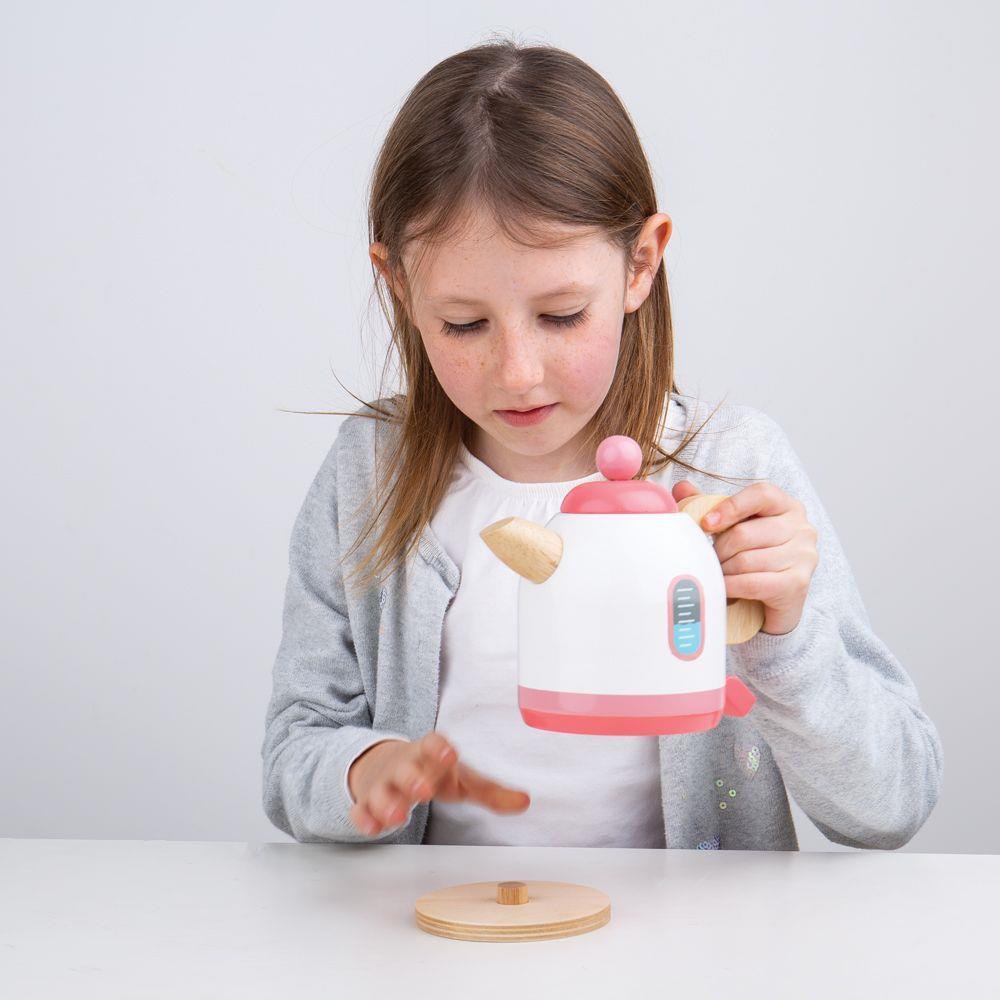 Bigjigs Toys Pink Kettle