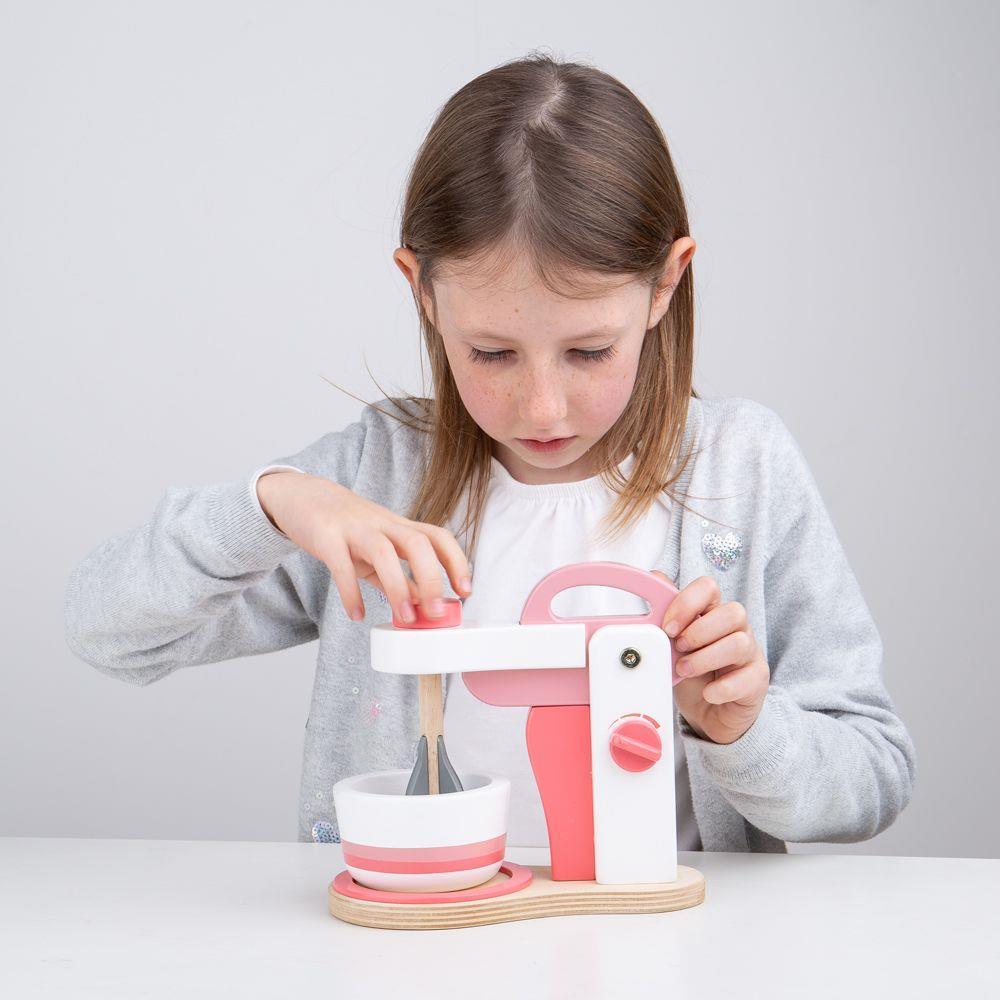 Bigjigs Toys Pink Food Mixer