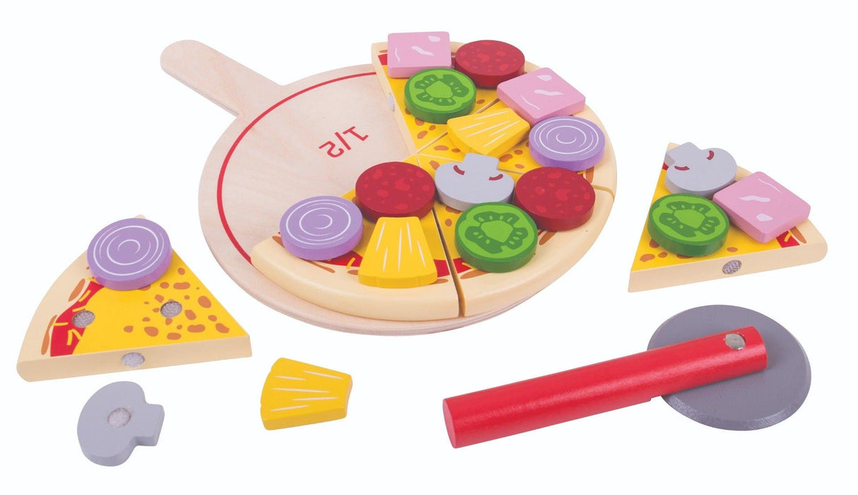 Bigjigs Toys Cutting Pizza