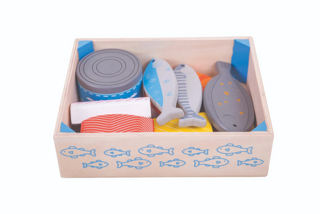 Bigjigs Toys Seafood Crate